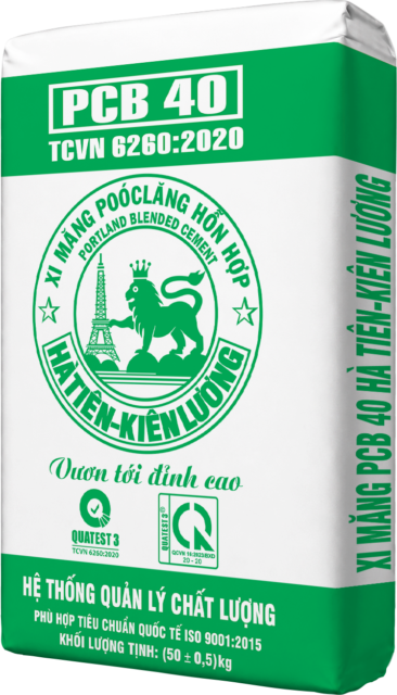 XI MĂNG POÓCLĂNG HỖN HỢP HÀ TIÊN – KIÊN LƯƠNG PCB40