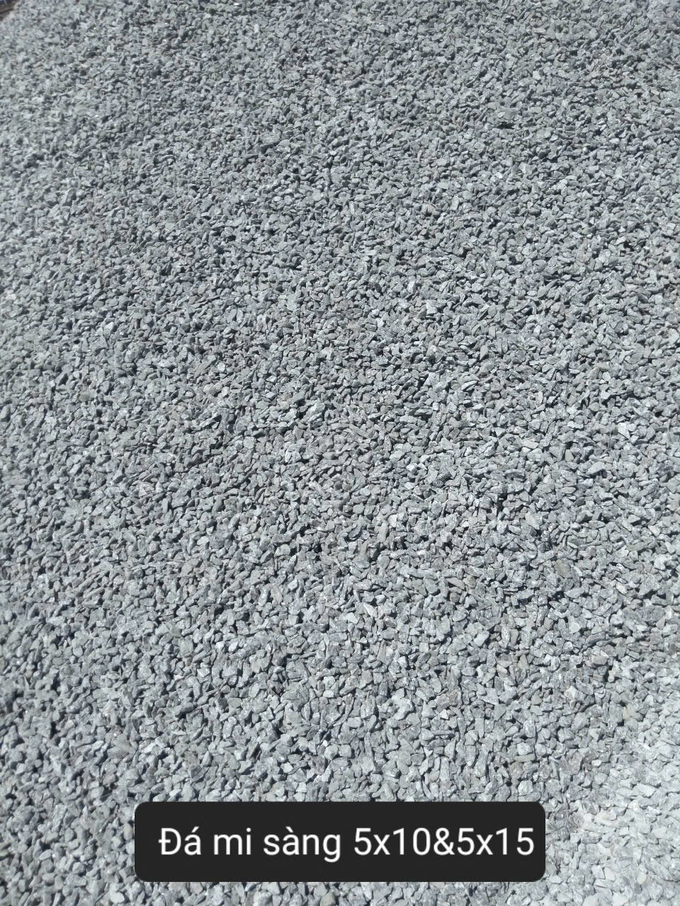 Đá mi sàng 5 x 10 và 5 x 15