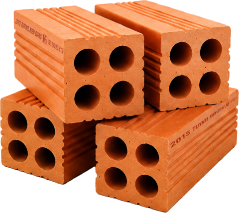 GẠCH ỐNG 4 LỖ TRÒN